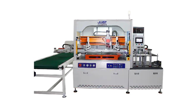 The secret of the solid mechanical structure of the fully automatic screen printing machine